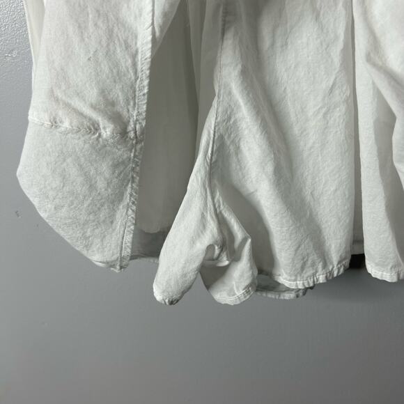 Abercrombie & Fitch Lace Corset Mini Skort Dress Women’s Medium White Milkmaid - Picture 5 of 10